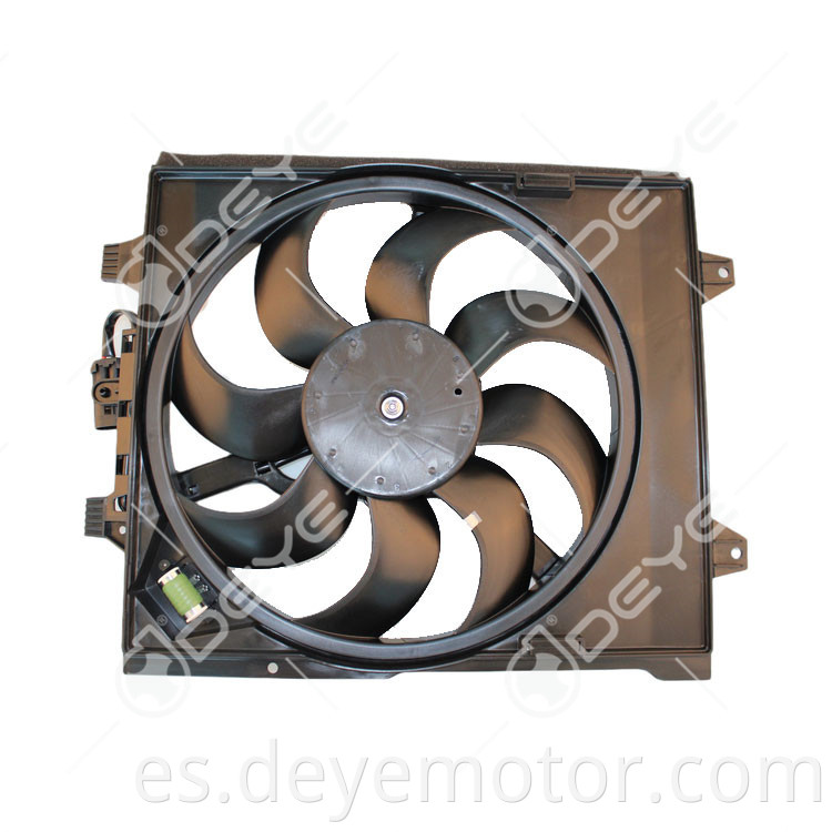 51887780 51787116 1560758 9S518C607BA ventilador de refrigeración del radiador del coche para FIAT 500 FORD KA